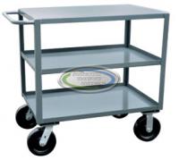 Three Shelf Service Cart 4,800 Pound Capacity 24 x 42