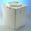 11.3 Gallon Plastic Square Pail