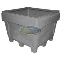 34cu ft - 48x44x39 Fixed Wall Bulk Container - 4-way Entry 34cu ft - 48x44x39 Fixed Wall Bulk Container - 4-way Entry