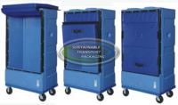 25cu ft - 27x39x73 Insulated Delivery Cart