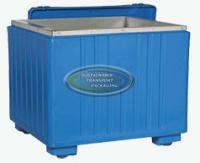 30cu ft - 49x43x43 Insulated Container w/Stainless Steel Insert &amp; Lid