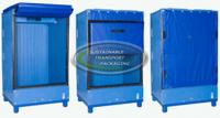 57cu ft - 48x40x79 Insulated Delivery Cart