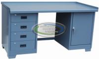 Workdesk with 1 door and 4 drawers 30 x 60