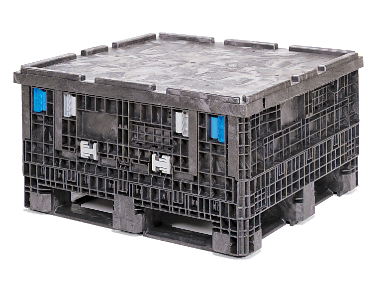 45x48x25 Collapsible Bulk Container with lid