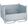 40x48x36 Collapsible Corrugated Steel Bin