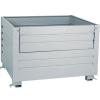 48x48x36 Corrugated Steel Bulk Bin 48x48x36 Corrugated Steel Bulk Bin