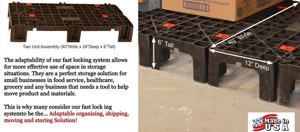 Adaptable Pallet and Storage System